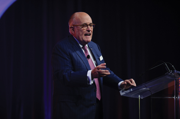 Former Mayor of NYC Rudolph Guiliani Gives Keynote Speech at IPCPR 2017
