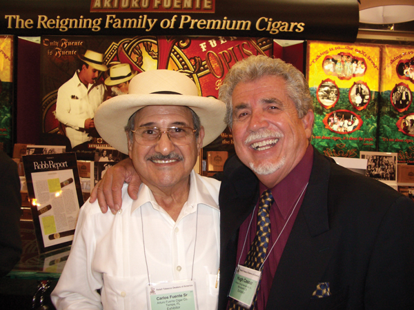 Hugh Cassar with Carlos Fuente