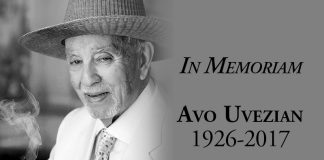 Avo Uvezian, 1926-2017
