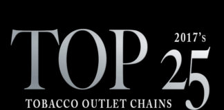 top 25 tobacco outlet chains of 2017