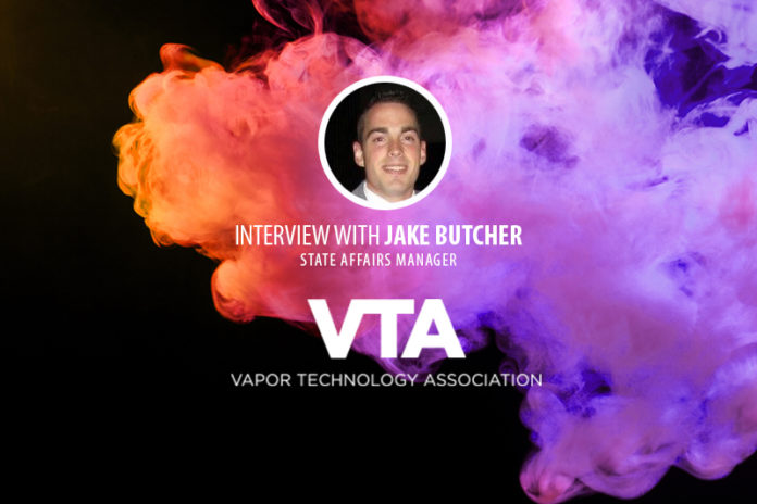 Jake Butcher, Vapor Technology Association