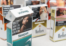 Pictorial Graphic Labels Cigarettes
