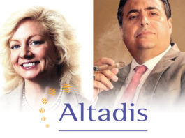 Janelle Rosenfeld and Rafael Nodal | Altadis USA