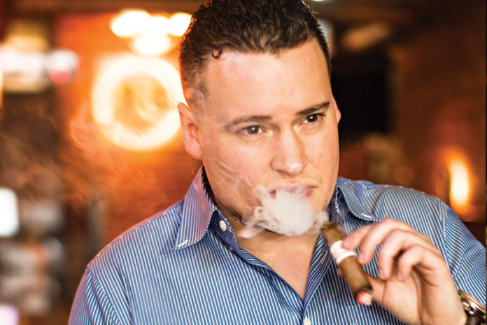 Jarrid Trudeau, Vice President of Sales of Kristoff Cigars