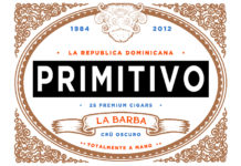 La Barba's first maduro cigar Primitivo