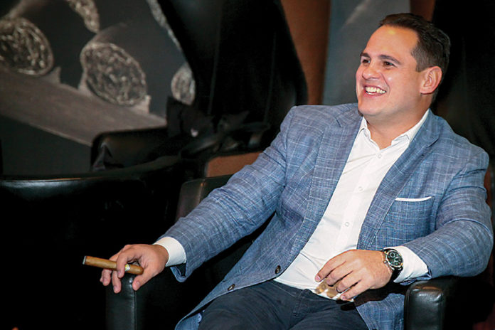 Jason Wood, VP of Sales for Miami Cigar Co.
