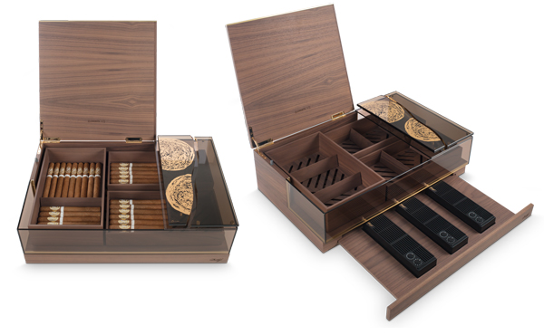 Davidoff Teams Up with Danish Artist for New "Elements" Masterpiece Humidor 