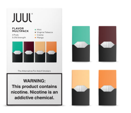 JUUL to Pull Some Flavored E-Liquids from U.S. Retail Market