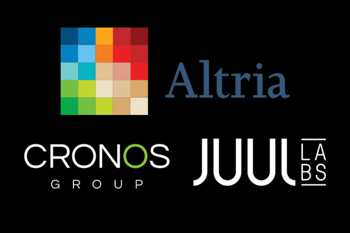 Altria Provides Updates on its Investment in JUUL and Cronos Group