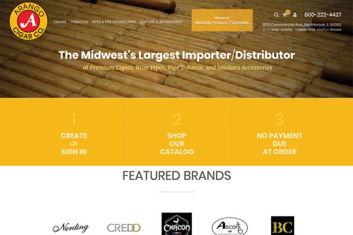 Arango Cigar Company Launches New Website