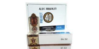 Alec Bradley Project 40 Ships in May 2019