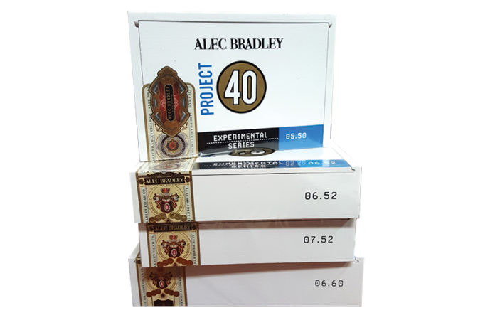 Alec Bradley Project 40 Ships in May 2019