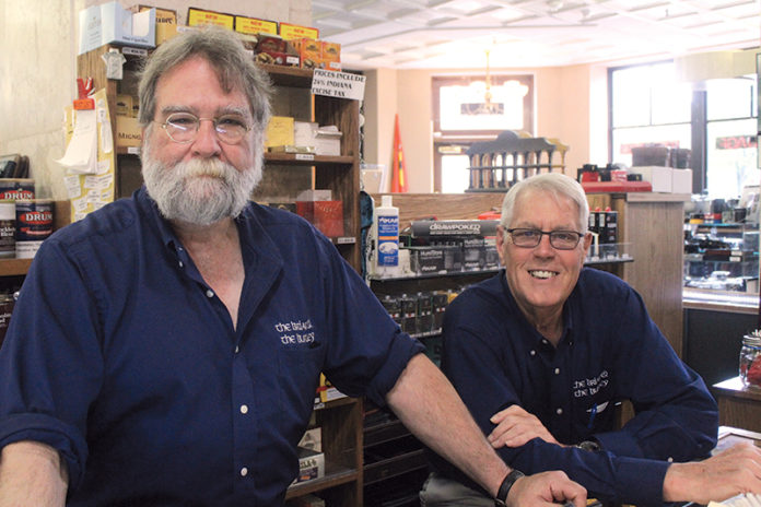 Matt Borders (left) has worked with Mike Fisher (right) at The Briar & The Burley for more than 30 years.