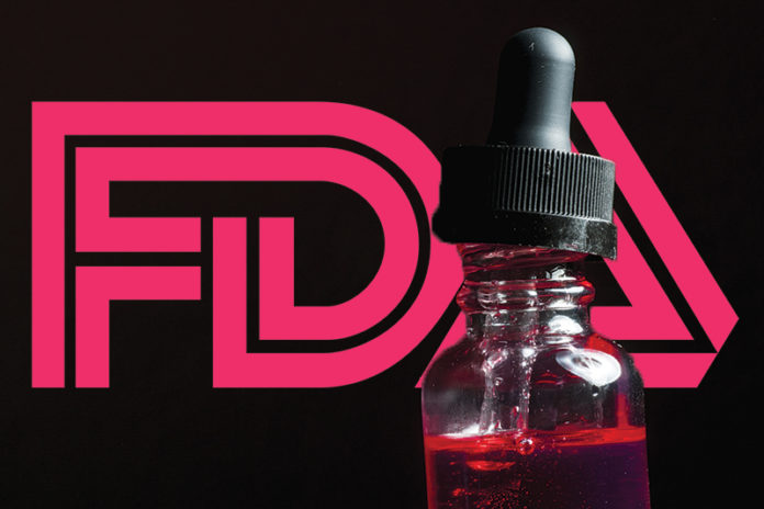 FDA Calls for Four Companies to Stop Selling 44 Flavored E-Liquid and Hookah Products