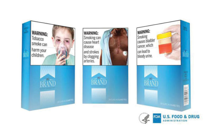 FDA Proposed New Visual and Text Warning Labels for Cigarette Packaging and Ads