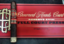 Crowned Heads to Release CHC Reserve XVIII Full Court Press LE 2019