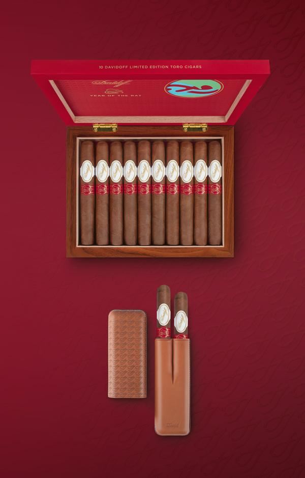 Davidoff Year of the Rat | Cigar and Cigar Case