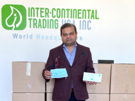 Inter-Continental Trading USA Donates 100,000 N90 masks to Chicago First Responders