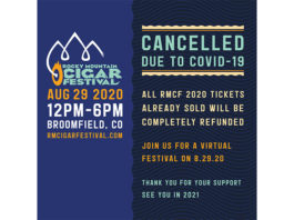 Rocky Mountain Cigar Festival 2020 Cancelled