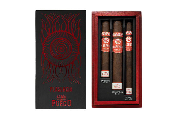 Plasencia Cigars Begins Shipping Alma Del Fuego 3-Pack