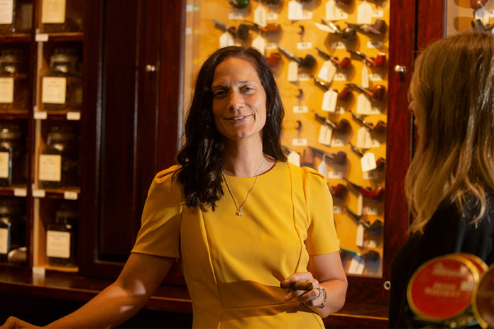 Sarah Santos, President of Cigars International | Photo by Merideth Eldow