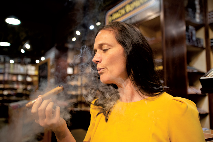 Sarah Santos, President of Cigars International | Photo by Merideth Eldow