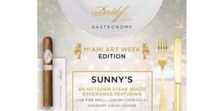 Davidoff Brings Gastronomy Series to Miami for Art Week 2021