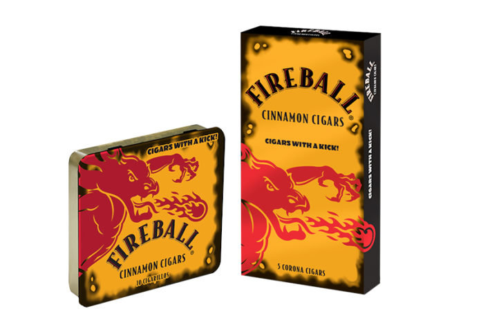 Fireball Whisky and STG Collaborate on Fireball Cinnamon Cigar